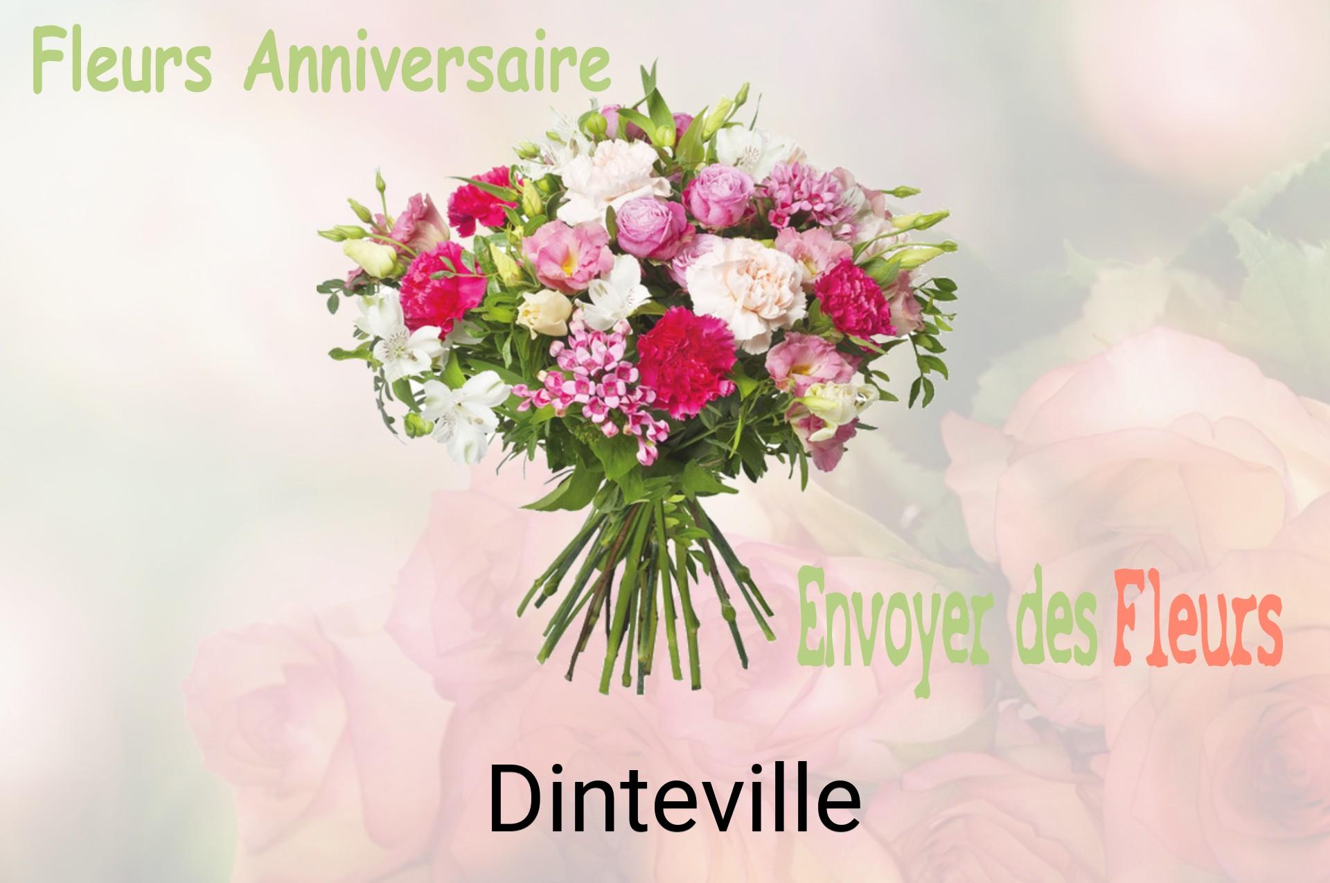 Bouquet de fleurs d’anniversaire livré à Dinteville